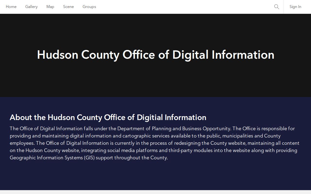 Bayonne street address Hudson County GIS map gateway