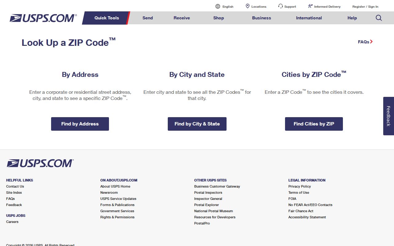 Bayonne ZIP code directory USPS ZIP lookup search options